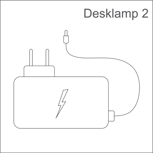 Adaptor til Lumie Desklamp 2 - Hvid model